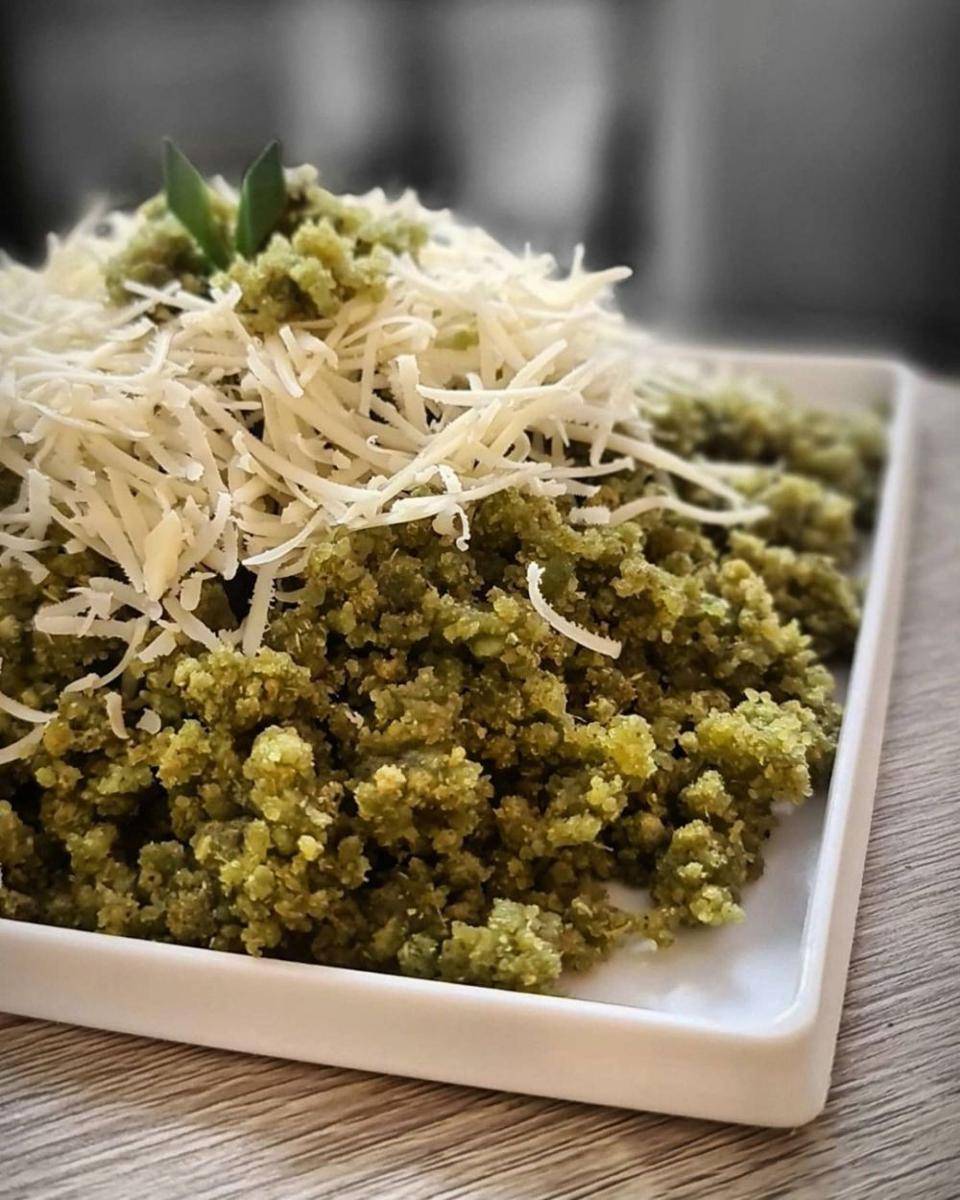 tiwul pandan keju (instagram.com/yetiagustin)