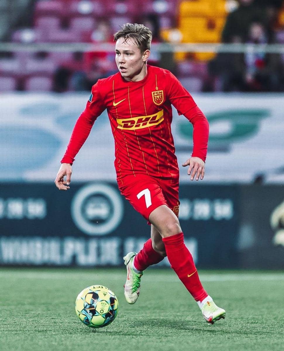 Andreas Schjelderup, pemain muda berbakat asal Norwegia (instagram.com/fcnordsjaelland)