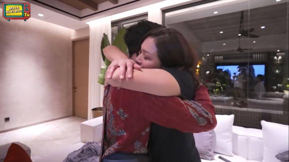 potret kejutan ulang tahun Maia Estianty (youtube/Maia AlElDul TV)