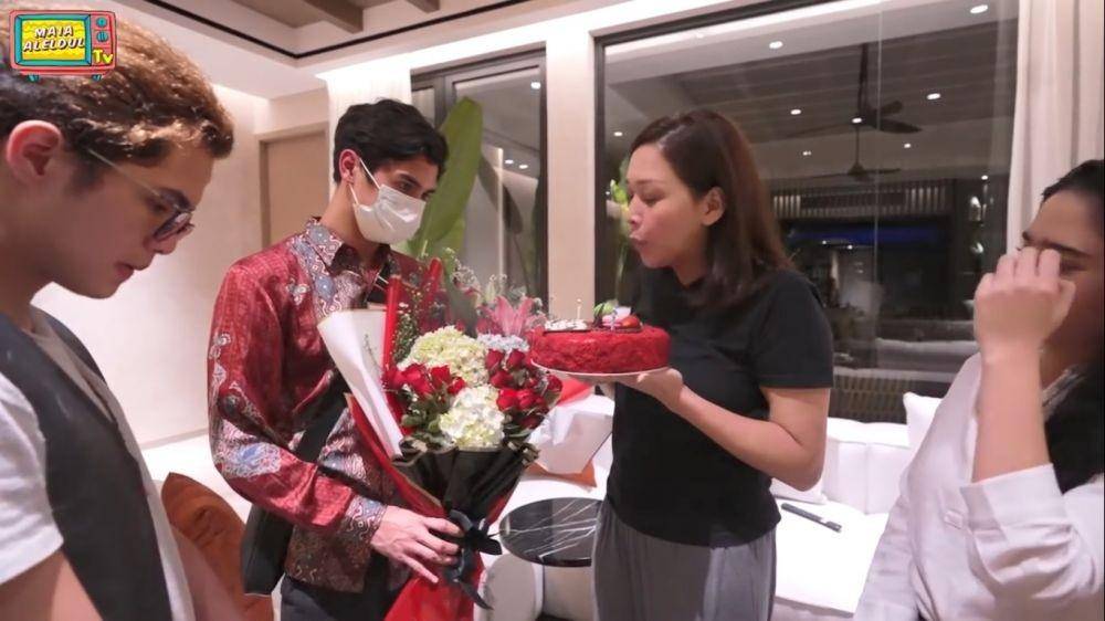 potret kejutan ulang tahun Maia Estianty (youtube/Maia AlElDul TV)