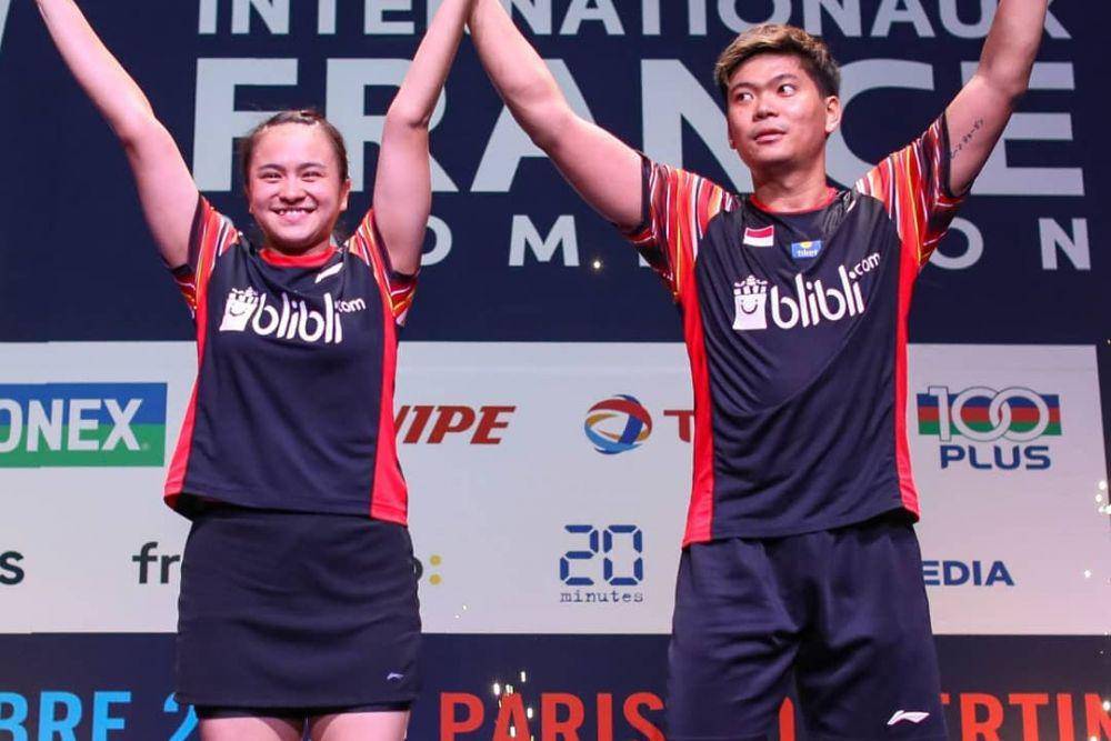 Praveen Jordan/Melati Daeva Oktavianti, ganda campuran Indonesia (instagram.com/jordan_praveen)