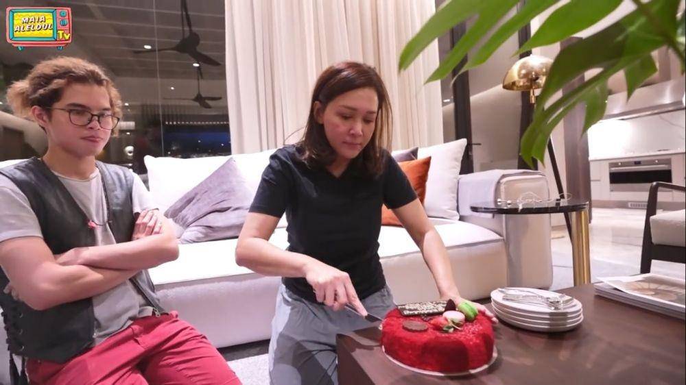 potret kejutan ulang tahun Maia Estianty (youtube/Maia AlElDul TV)