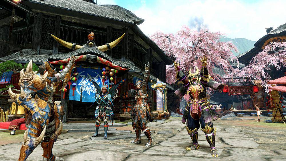Tampilan Monster Hunter Rise cenderung mirip dengan game kelas atas di Android. (dok. Capcom/Monster Hunter Rise)
