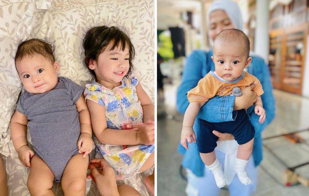 kolase potret anak artis (instagram.com/anissaaziza | instagram.com/arshaka_mbayang)