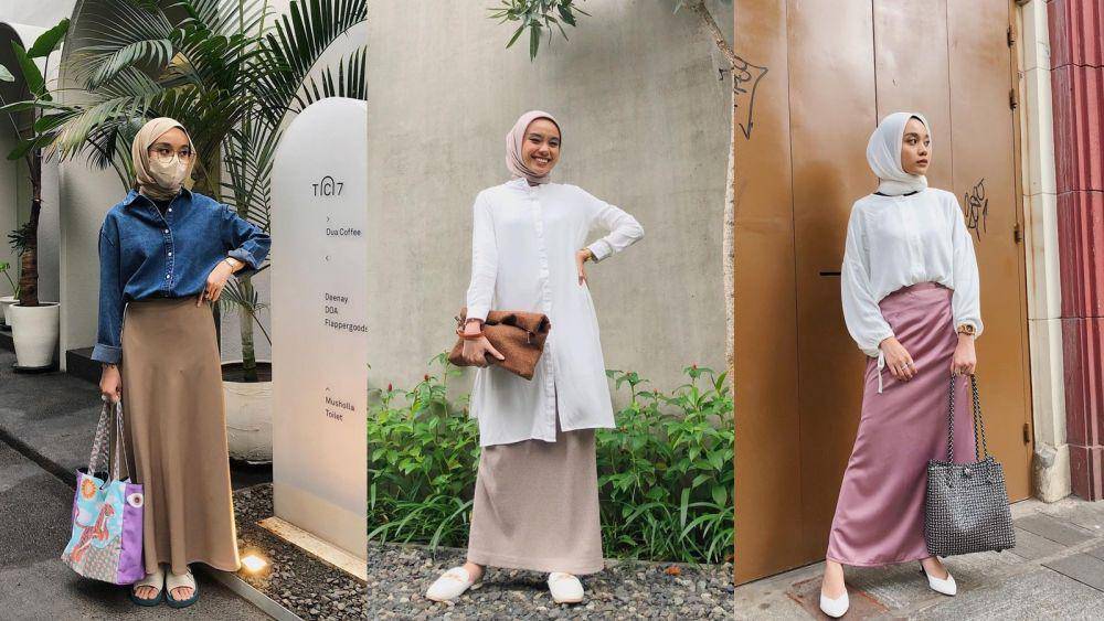 OOTD rok ala Narya Rahma. (instagram.com/naryarahma)