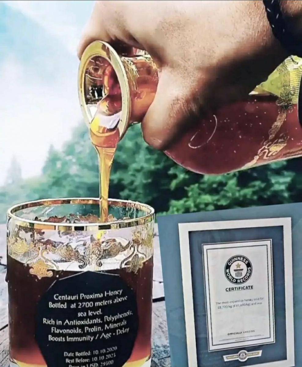 potret produk Centauri Honey (instagram.com/centaurihoneybyahmeterencakir)