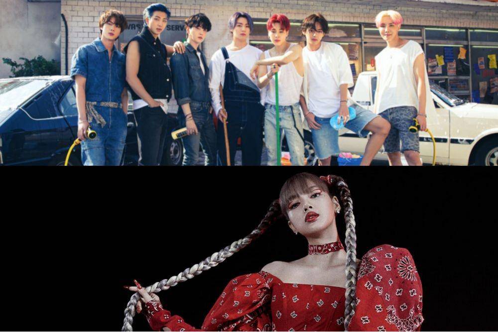 BTS dan Lisa BLACKPINK (dok. Big Hit | dok. YG Entertainment)