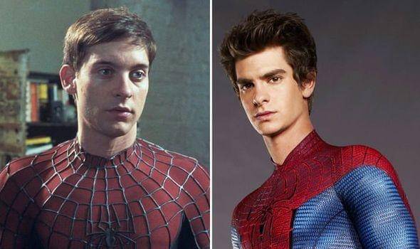 Tobey Maguire di Spider-Man dan Andrew Garfield sebagai The Amazing Spider-Man. (Dok. Sony Pictures/Spider-Man, dan Dok. Sony Pictures/The Amazing Spider-Man)