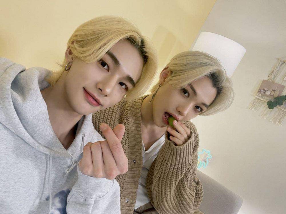 Hyunjin dan Felix Stray Kids (twitter.com/Stray_Kids)