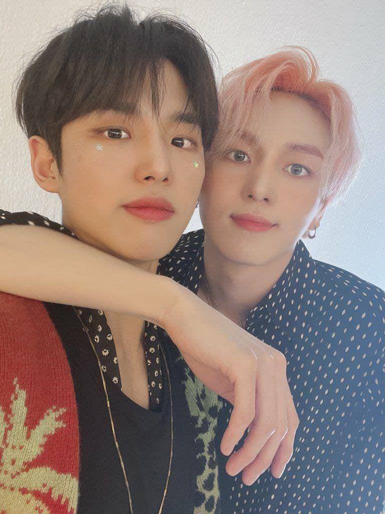 Kino dan Hongseok PENTAGON (twitter.com/CUBE_PTG)