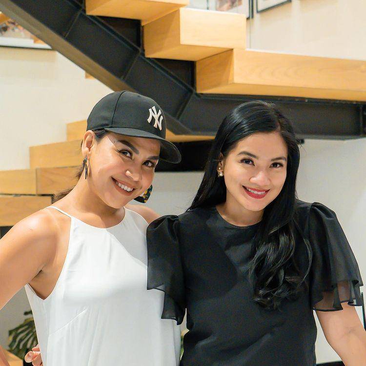 potret Melaney Ricardo berkunjung ke rumah Titi Kamal (instagram.com/titi_kamall)