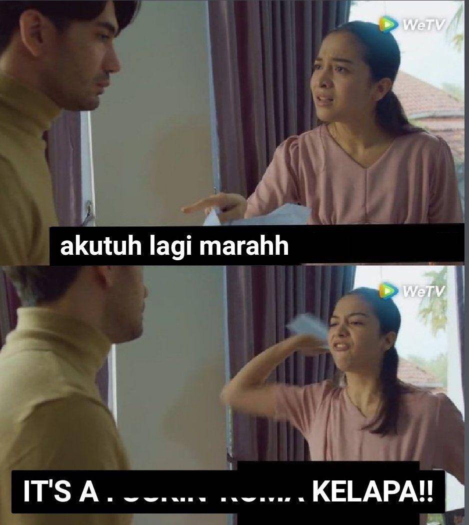 reaksi kocak Layangan Putus tayang di TV (twitter.com/alitierraa_)