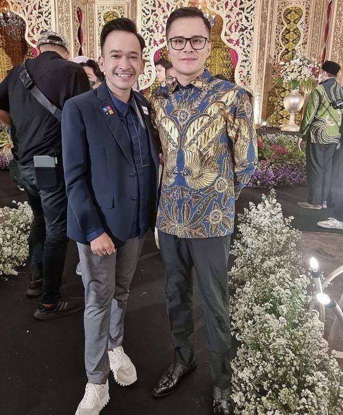 Tamu ngunduh mantu Ria Ricis dan Teuku Ryan (Instagram.com/rubenonsu)