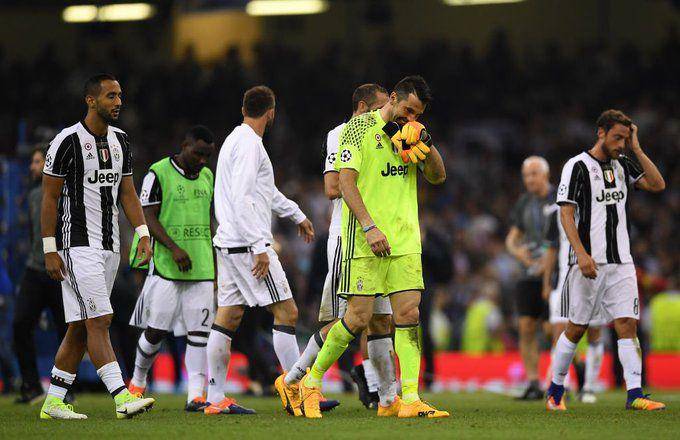 potret para pemain Juventus di final Liga Champions 2016/2017 (twitter.com/optapaolo)