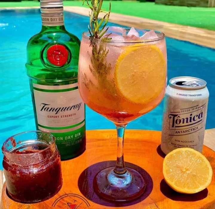 Gin&Geleia de Morango