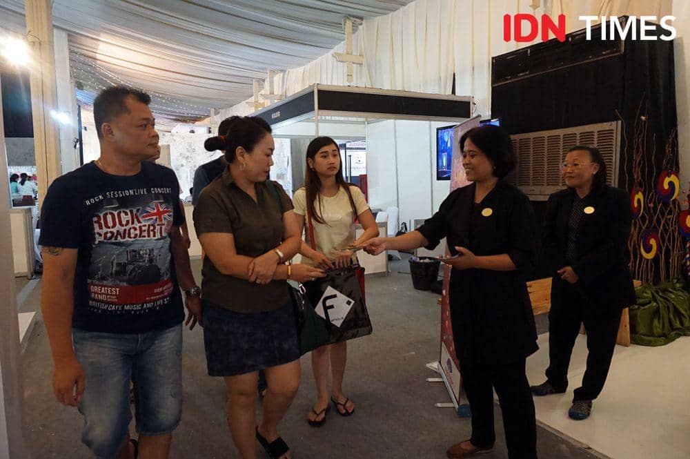 Ilustrasi Ikapesta Wedding Expo di Kota Semarang sebelum pandemik. (IDN Times/Anggun Puspitoningrum)