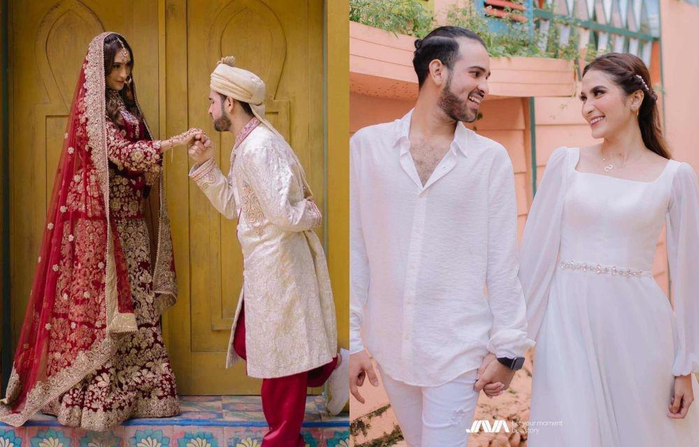 10 Potret Prewedding Shirin Safira dan Suami, Ada yang Bertema India