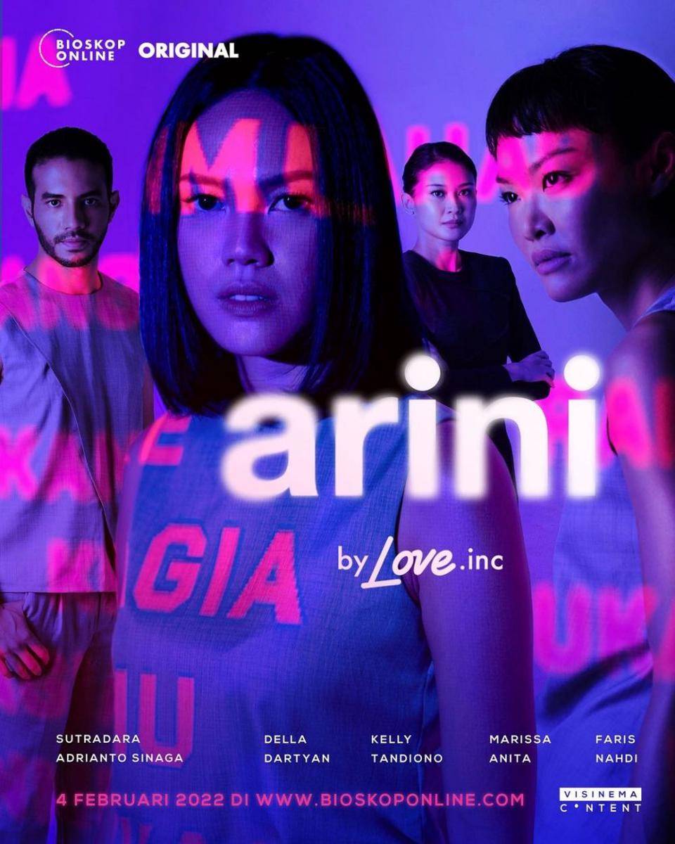 poster resmi film Arini by Love.inc (instagram.com/bioskoponlineid)