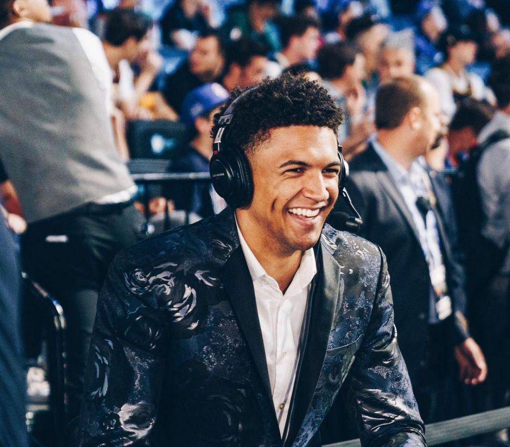 Matisse Thybulle melakukan wawancara pada NBA Draft 2019. (instagram.com/theycallmetisse)