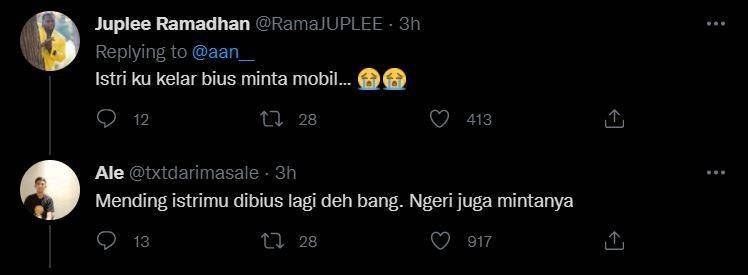 curhat kocak habis dibius operasi (twitter.com/ramajuplee)