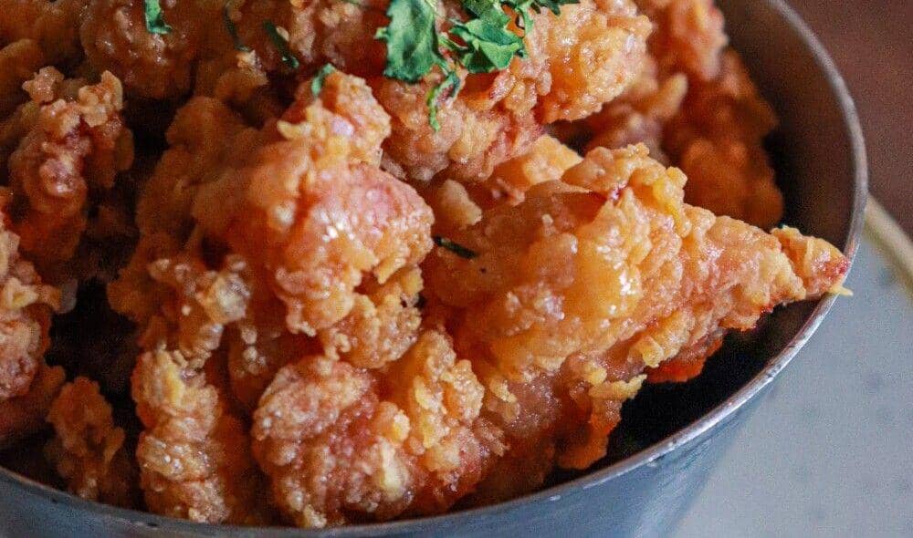 ilustrasi karage madu pedas (unsplash.com/Aleisha Kalina)