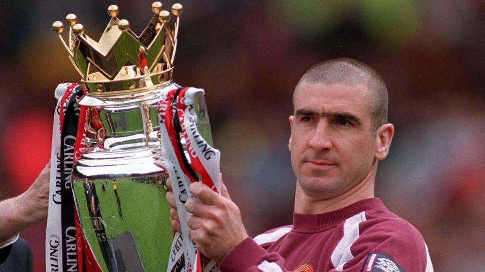 Eric Cantona menjadi juara Premier League bersama Manchester United. (premierleague.com)