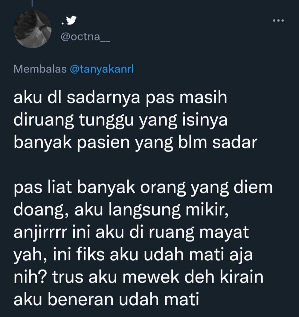 curhatan lucu warganet (twitter.com/octna__)