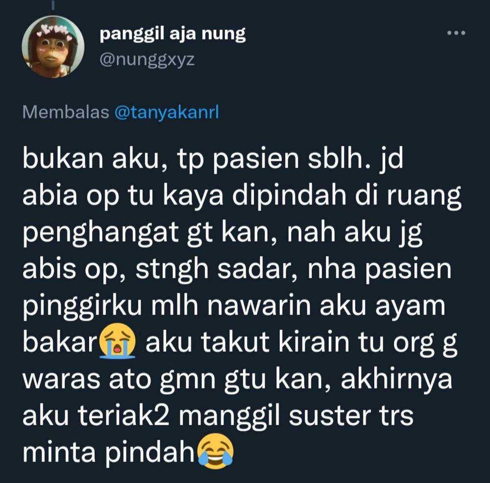 curhatan lucu warganet (twitter.com/nunggxyz)