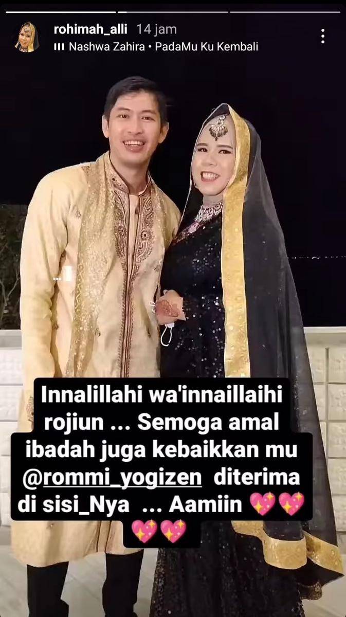 potret Rommi Yogizen (instagram.com/rohimah_alli)