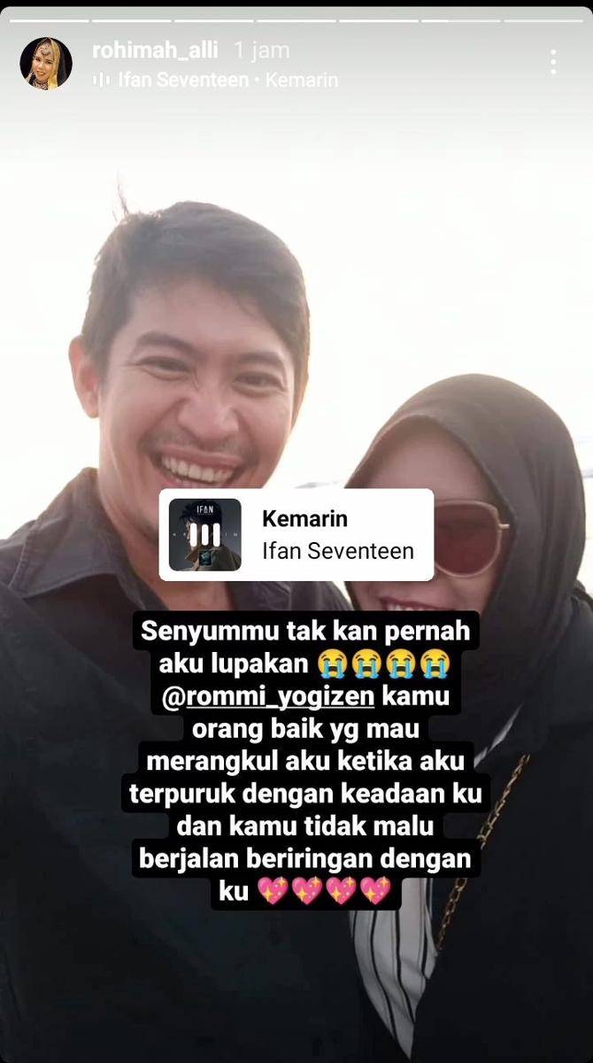 potret Rommi Yogizen (instagram.com/rohimah_alli)