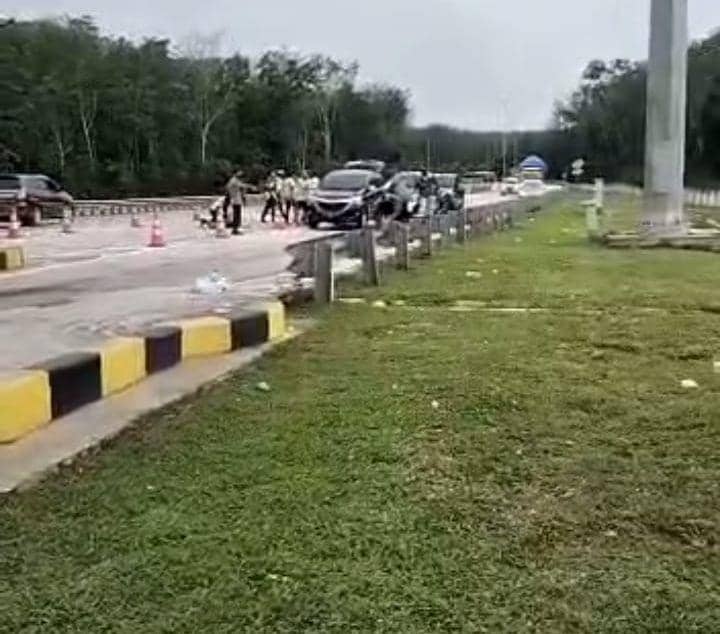 Penyelundupan narkotika jenis sabu seberat 15 kilogram (kg) digagalkan Polres Mesuji dan tim Badan Narkotika Nasional (BNN) Provinsi Sumatra Selatan, Sabtu (29/1/2022). (Tangkapan Layar Video Polres Mesuji).
