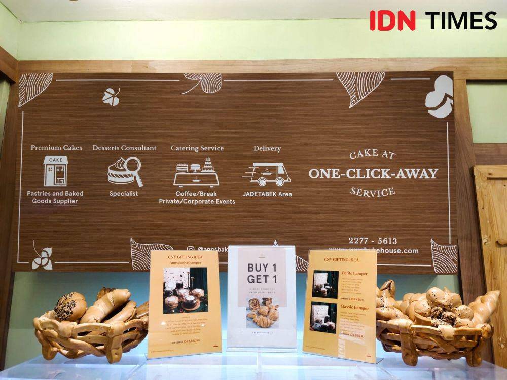 Ann's Bakehouse & Creamery di Barito, Jakarta Selatan. (IDN Times/Ridwan Aji Pitoko)