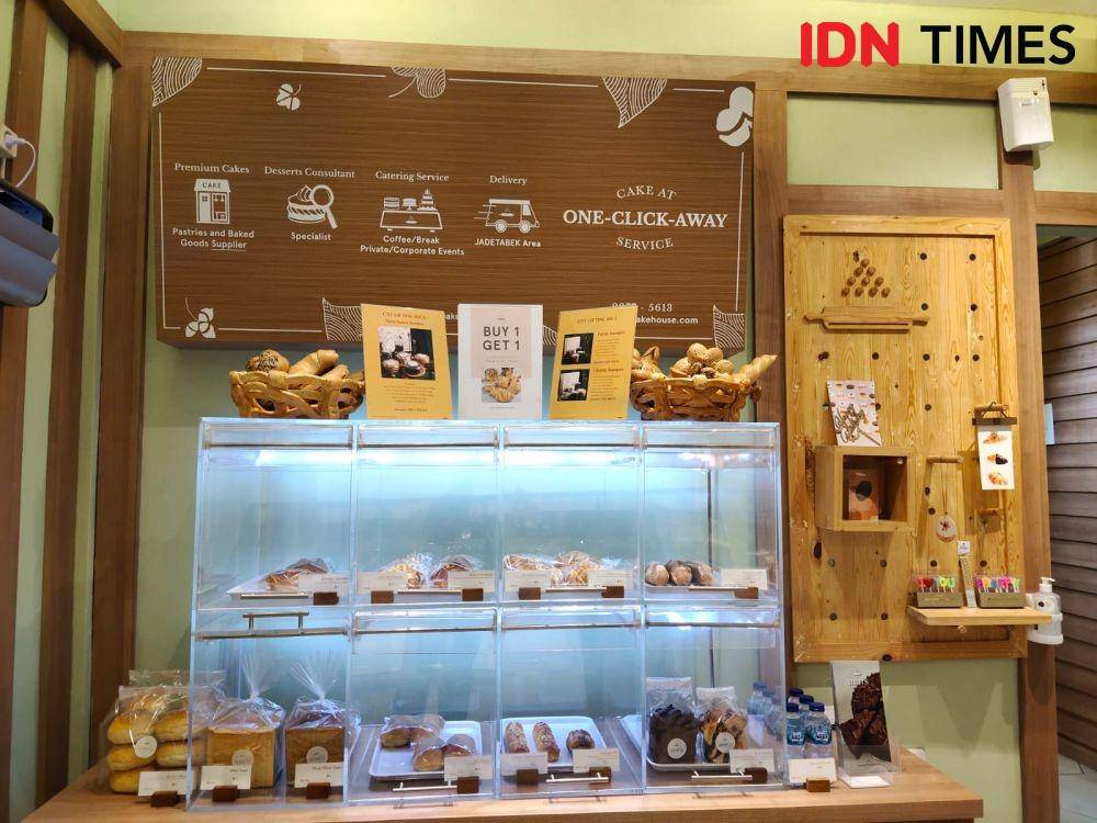 Ann's Bakehouse & Creamery di Barito, Jakarta Selatan. (IDN Times/Ridwan Aji Pitoko)