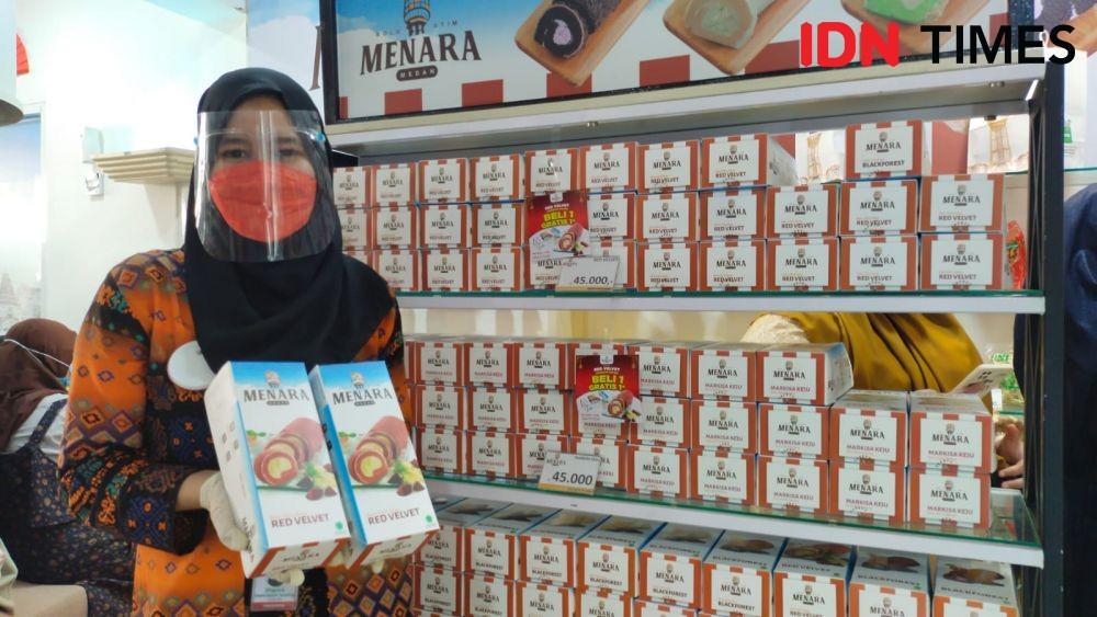 Sambut Imlek, Bolu Stim Menara Medan Kenalkan Rasa Red Velvet