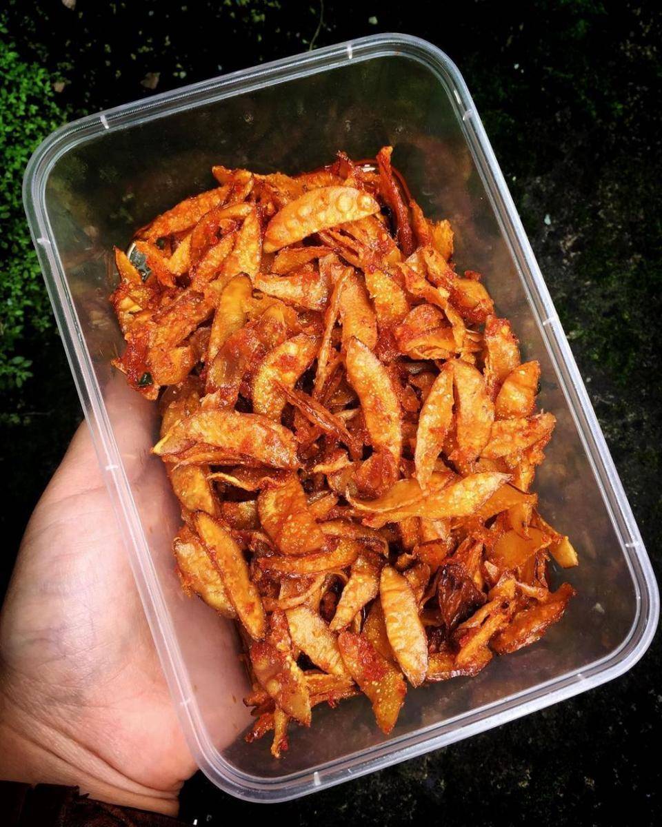 ilustrasi jengkol crispy balado (instagram.com/dapurnamee)