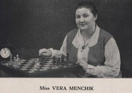 potret Vera Menchik (britishchessnews.com)