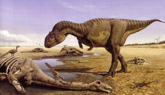 Majungasaurus (twitter.com/BradtheCurator)