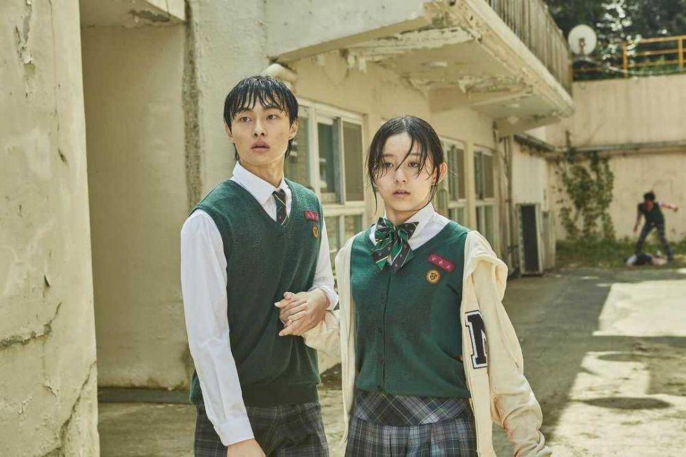 Yoon Chan Young dan Park Ji Hoo di drama All of Us Are Dead (instagram.com/yooncy1)