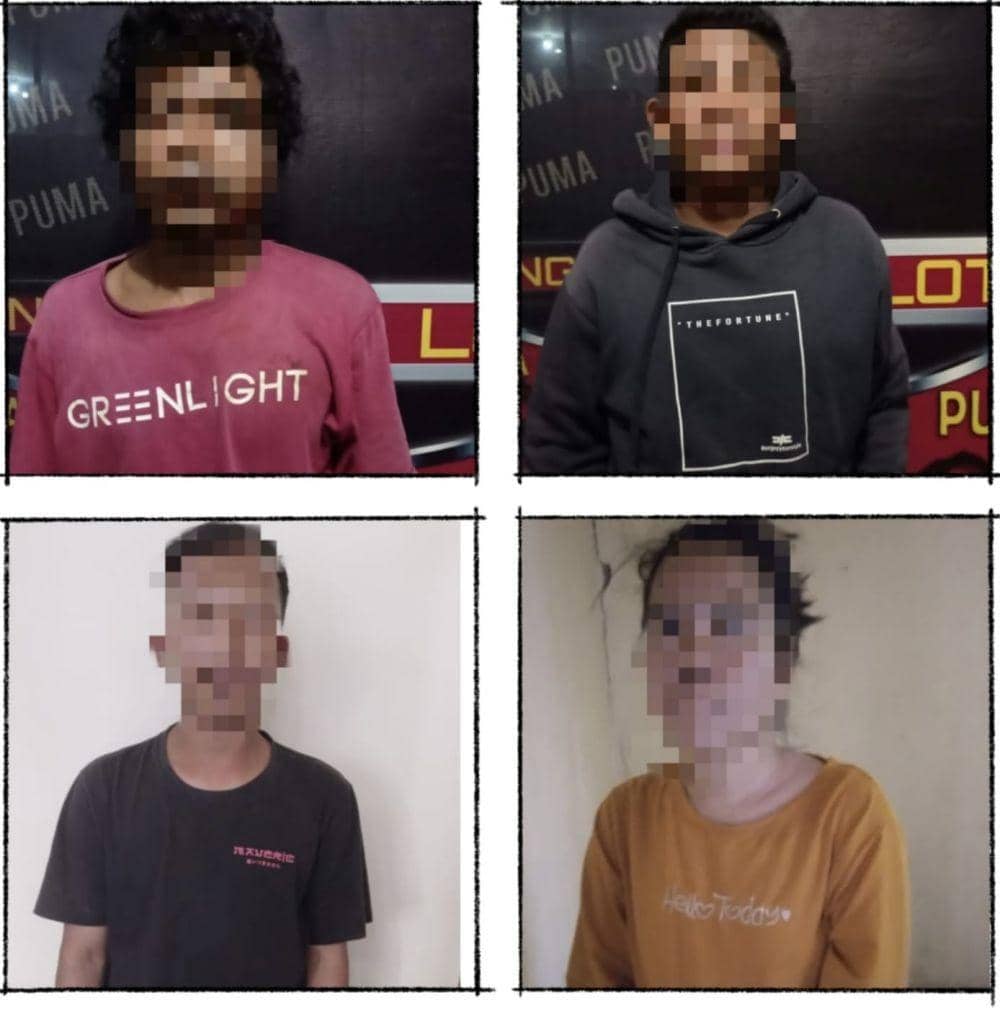 Polisi Tangkap Pelaku dan Penadah Motor Curian di Lombok Tengah