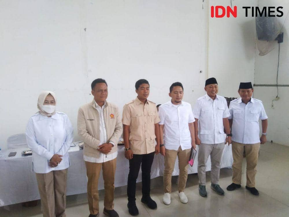 Dewan Pimpinan Daerah (DPD) Partai Gerindra Lampung resmi mengeluarkan dua nama bakal calon rekomendasi Wakil Bupati Lampung Utara periode 2019-2024. (IDN Times/Tama Yudha Wiguna)