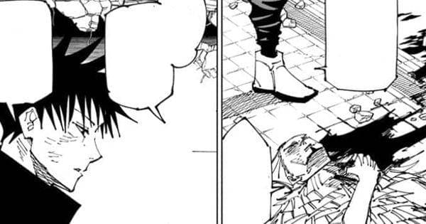 Saat terakhir Reggie ( Dok. Mangaplus / Jujutsu Kaisen )