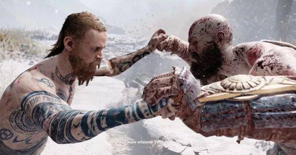 Baldur vs Kratos  ( Dok. Santa Monica Studio / God of War )