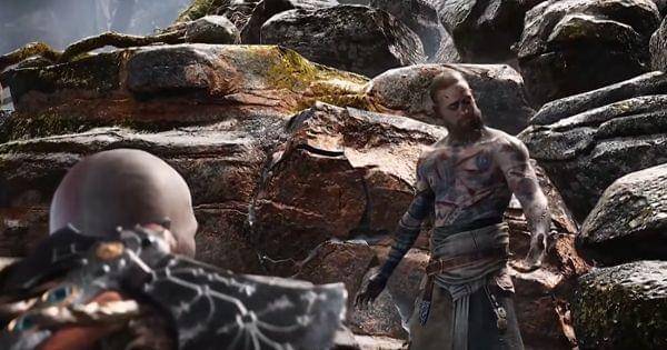Kemampuan Baldur memulihkan lukanya ( Dok. Santa Monica Studio / God of War )