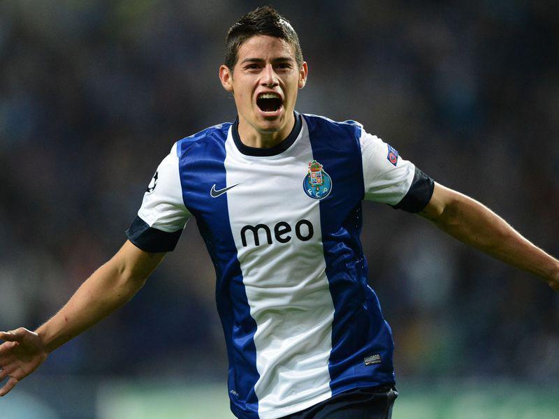 potret James Rodriguez bersama FC Porto (skysports.com)