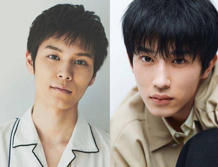 kolase potret Hagiwara Riku dan Sugino Yosuke (topcoat.co.jp I twitter.com/tsumasho_TBS)