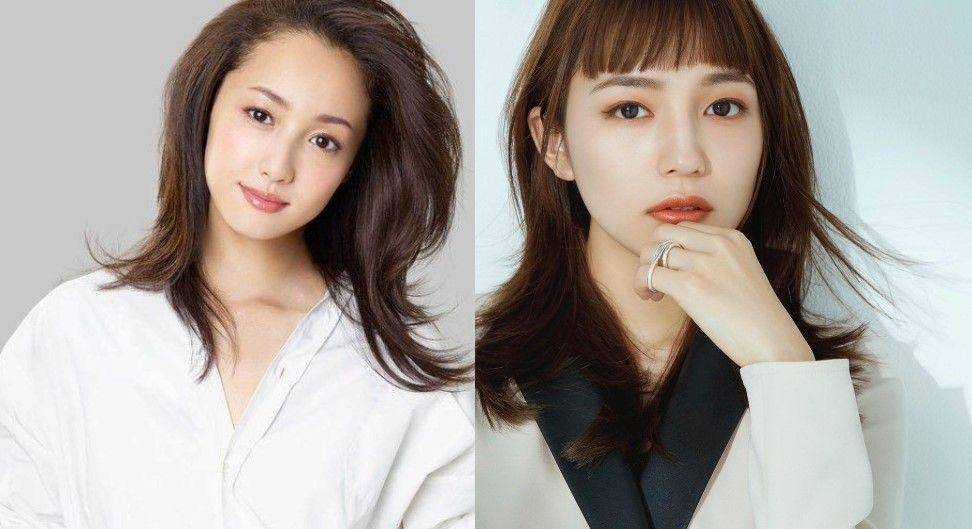 kolase potret Sawajiri Erika dan Kawaguchi Haruna (twitter.com/Sawajiri_News I instagram.com/haruna_kawaguchi_official)