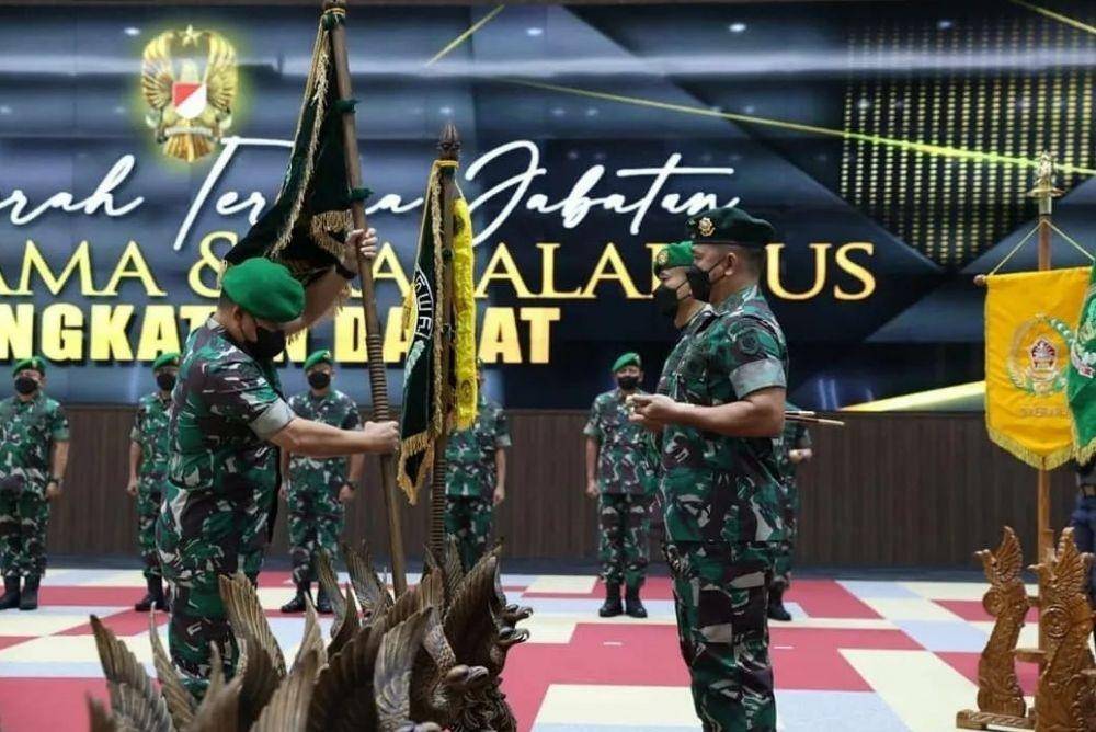 Mayor Jenderal Maruli Simanjuntak resmi menyandang jabatan Pangkostrad pada Senin, 31 Januari 2022 (www.instagram.com/@penkostrad)
