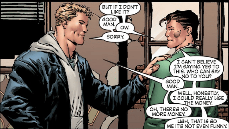 Steve Rogers merekrut Peter Parker sebagai Avengers. (Dok. Marvel Entertainment/New Avengers (2005))