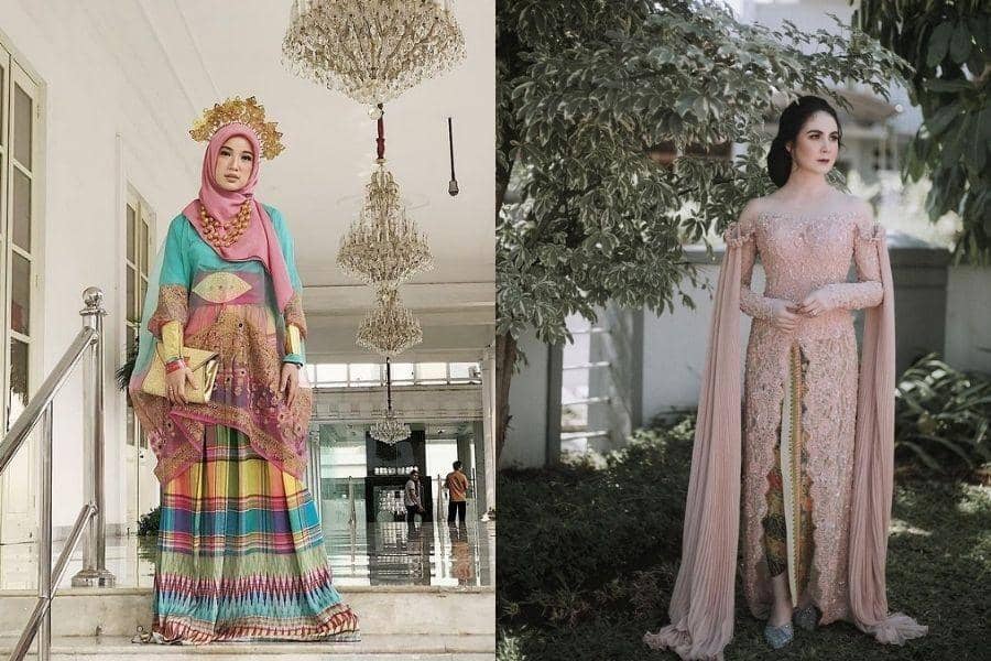 9 Adu Gaya Kondangan Chacha Fredrica vs. Arumi Bachsin, Istri Pejabat!