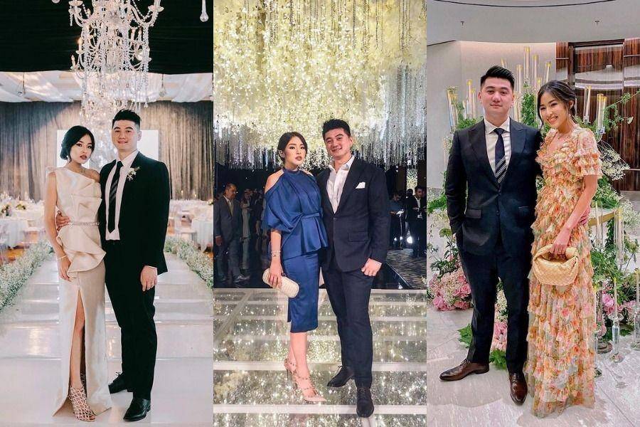 9 Dress Kondangan Tiffany Soetanto, Istri Chef Arnold yang Memukau